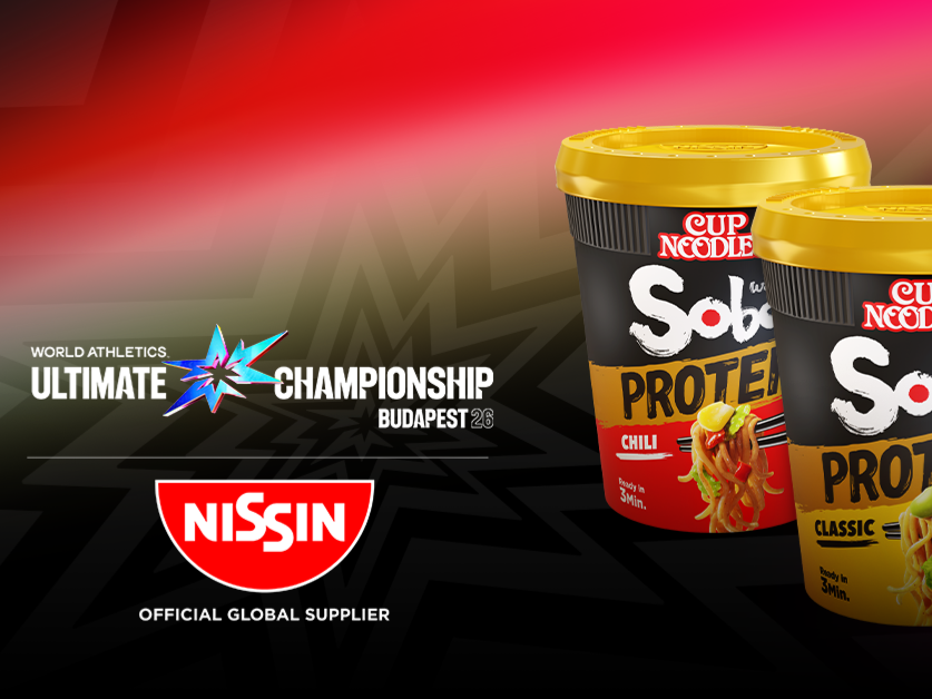 A Nissin Foods Europe az Atlétikai Világdöntő hivatalos globális beszállítója lett